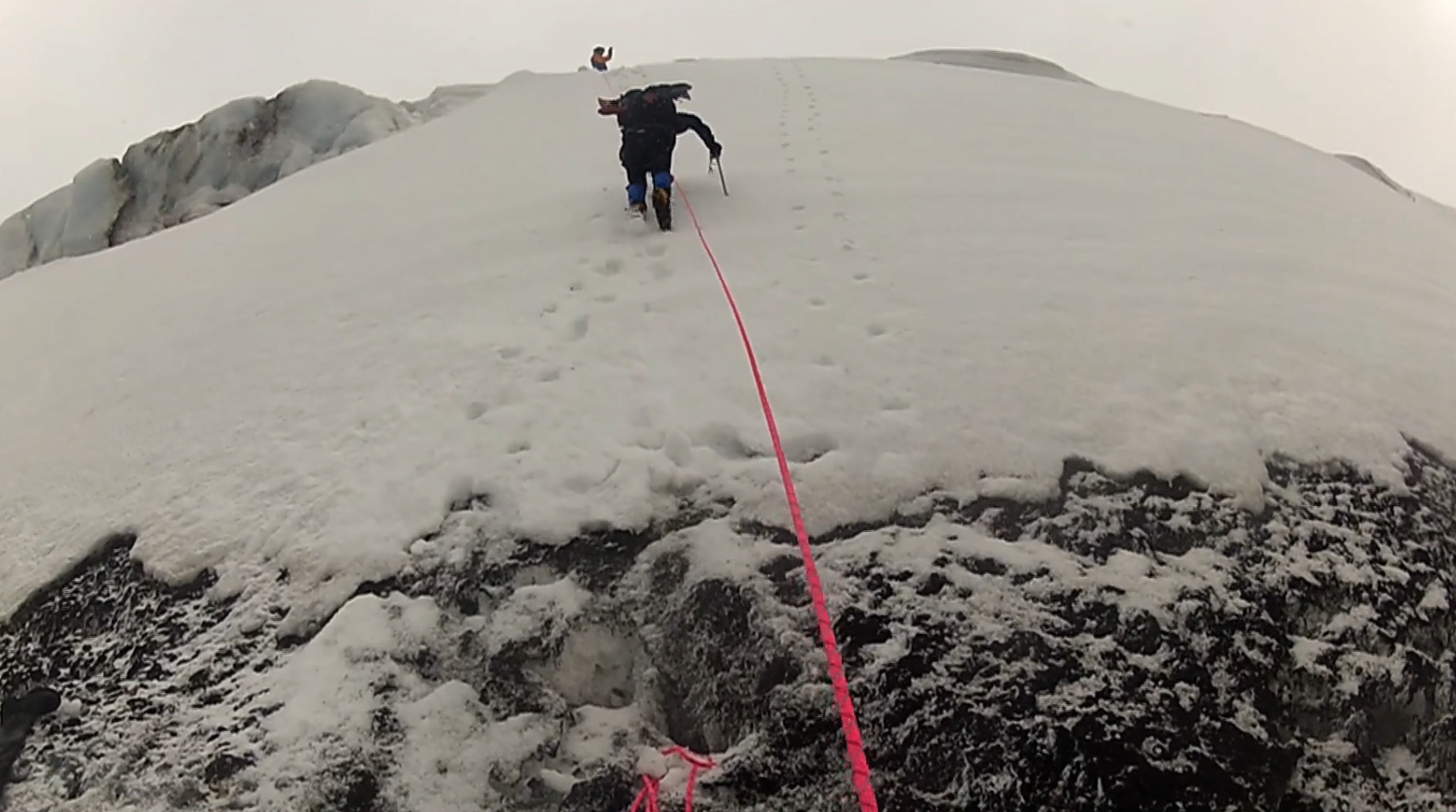 Hike to Olavtoppen (or Olav Peak) on Bouvet Island