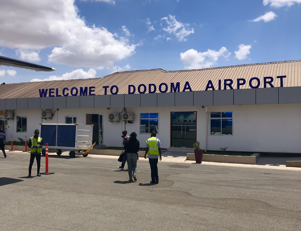 Arriving at Dodoma Airport, the fastest way to connect to the capital city of Tanzania.